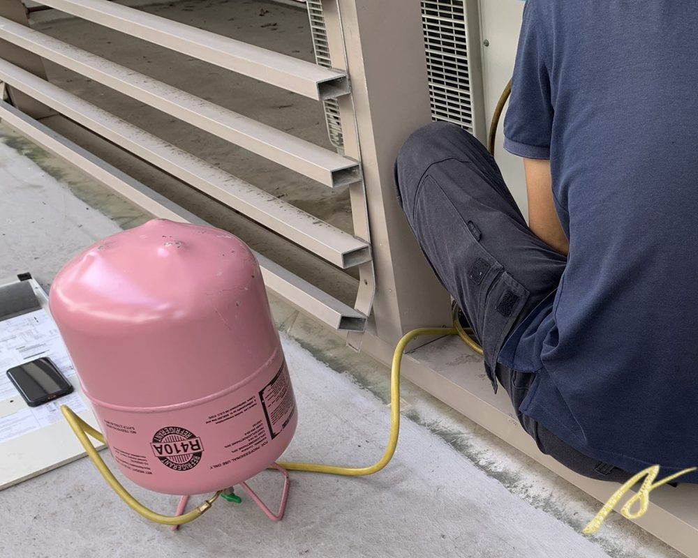 aircon gas refill